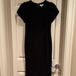 Calvin Klein Black Midi Dress